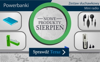 Nowe produkty w sierpniu